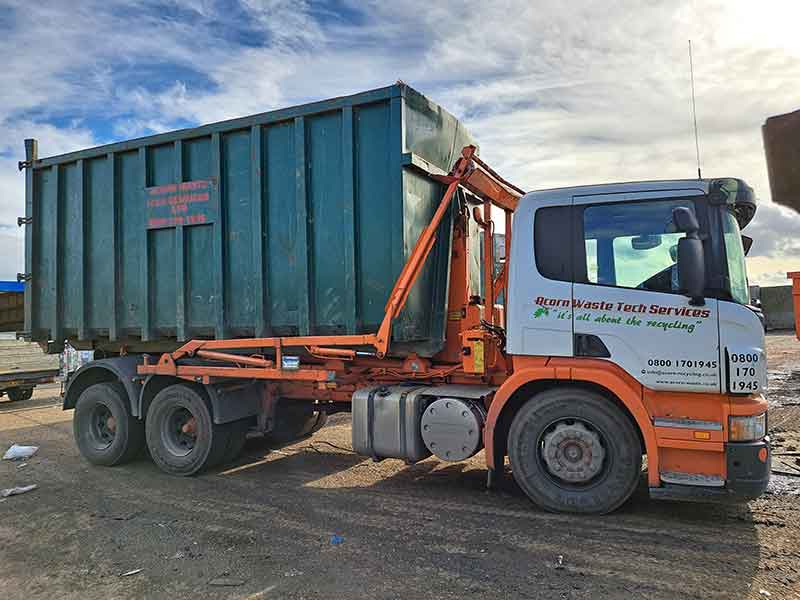 peterborough recycling lorry